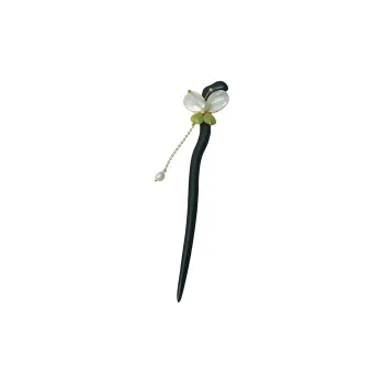 CHIMERA Ebony Wood Hairpin Headpiece Women's