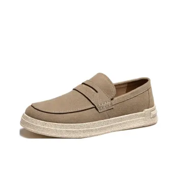 CAMEL Loafers Men Gray/Earth Yellow