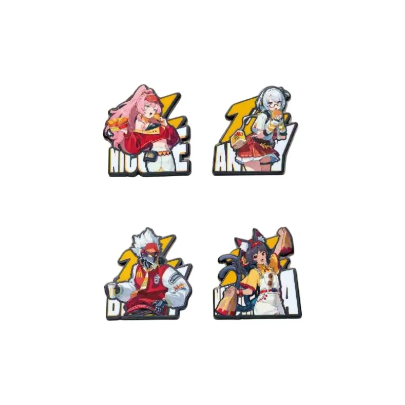 McDonald's x JUEQULING Metal Set Badges-0