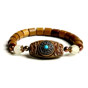 LINKY Laboratory Green Sandalwood Bracelets Unisex
