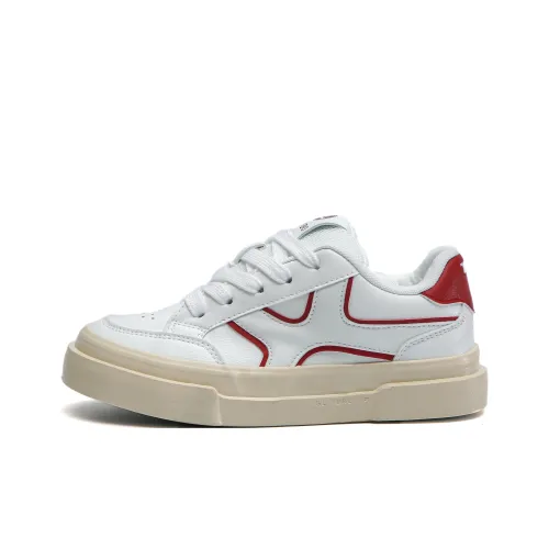 TUOPIN Anti Slip And Wear Resistant Lightweight Low Top Skateboard Shoes Women's