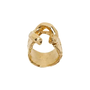 Alighieri 24K Gold-Plated Sterling Silver Rings Women's Gold