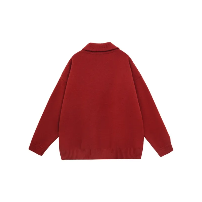 PCMY Sweaters Unisex Burgundy-1
