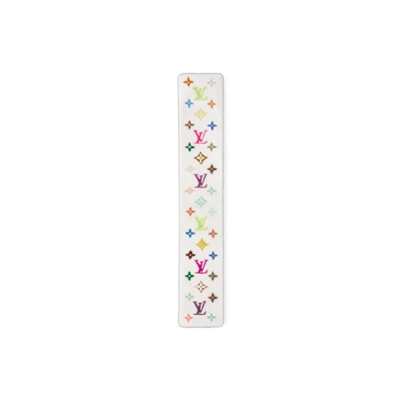 LOUIS VUITTON Knit Scarves Women's White-0