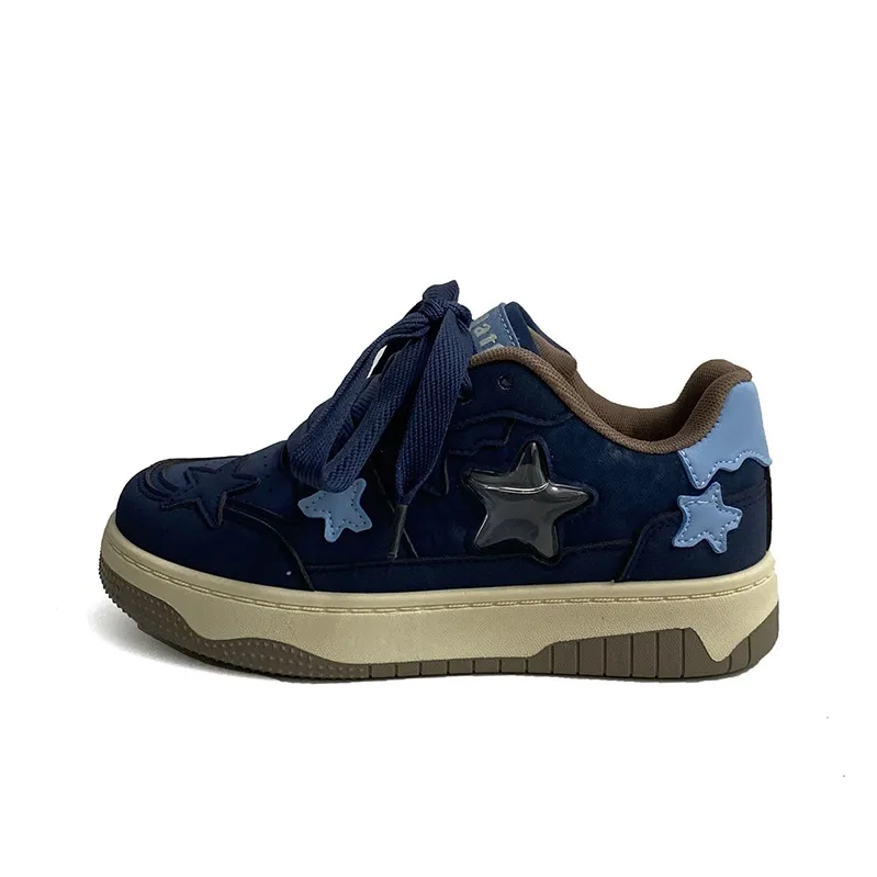 Than Than Me Anti-Slip And Wear-Resistant Breathable Low-Top Skateboard Shoes Women's-15