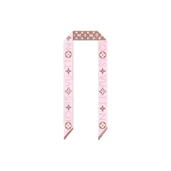 LOUIS VUITTON Silk Scarves Women's Pink
