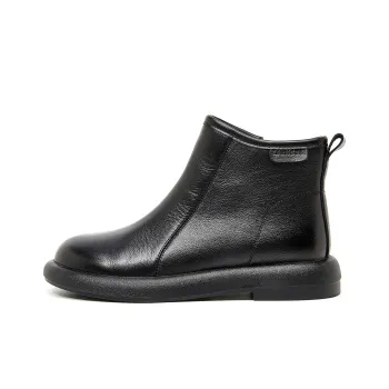 OULISASI Ankle Boots Women's Black Brown