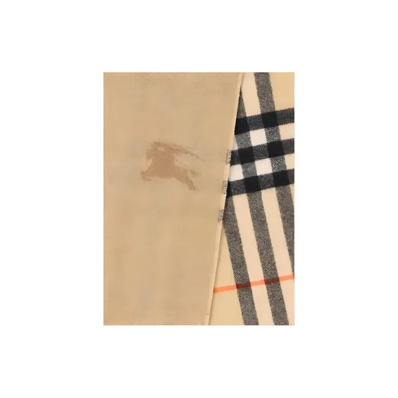 Burberry Ekd Cashmere Reversible Scarf-1