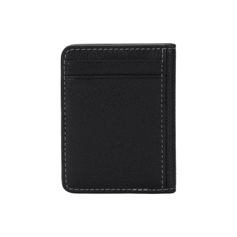 TORY BURCH Thea Cow Leather Card Holder Women's Black-2