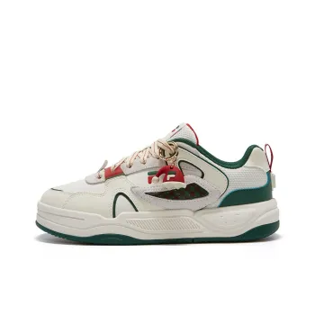 FILA FUSION BANK II Wear resistant And Lightweight Low Top Skateboard Shoes Women's Green