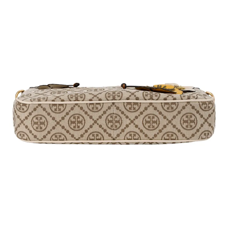 TORY BURCH Leather Portable Crossbody Bag Shoulder Bag Women's Hazelnut Brown-3