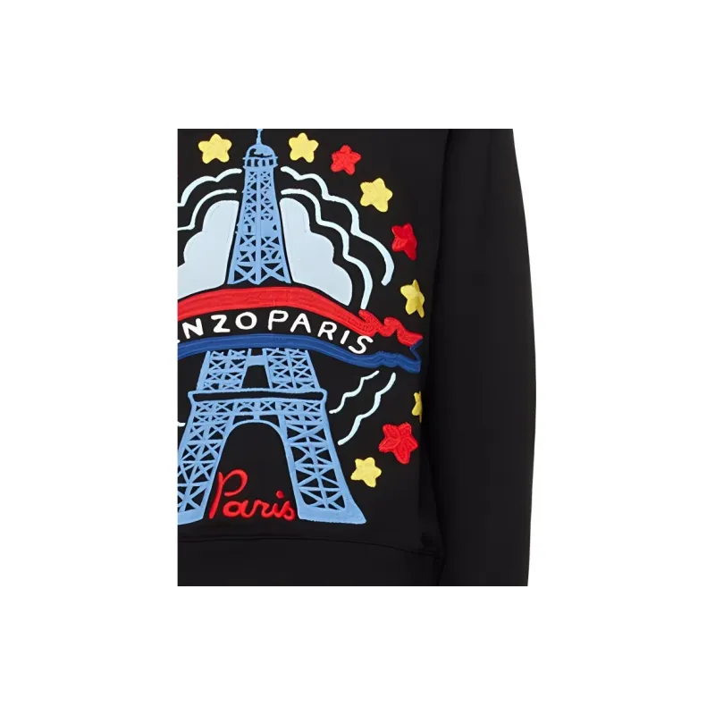 KENZO Drawn Varsity Crewneck Sweatshirt-4
