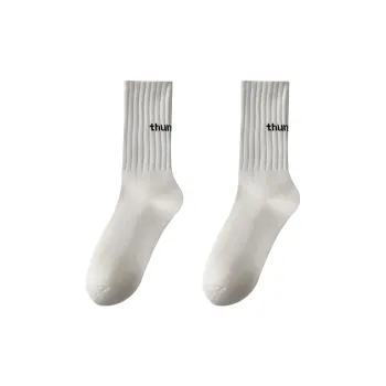 MIIOW Trend Party Series Mid Calf Socks Unisex 2 Pack