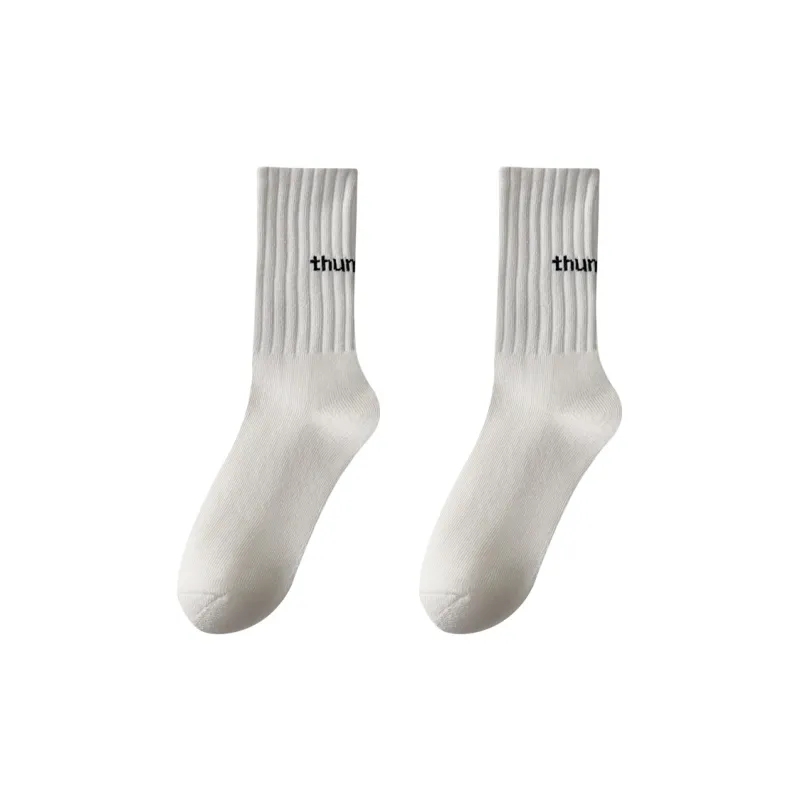 MIIOW Trend Party Series Mid Calf Socks Unisex 2 Pack-0