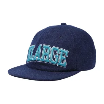XLARGE Polyester Baseball Caps Unisex Marine Blue