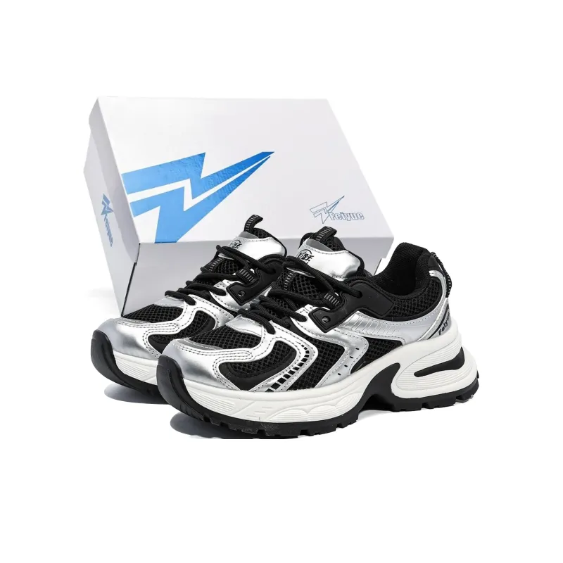 Dafu Leaps Forward Cushioning Anti-Slip Wear-Resistant Breathable Height Increasing Low-Top Chunky Sneakers Women's-6