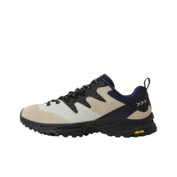 KOLON SPORT Anti Slip Wear Resistant Low Top Hiking Shoes Unisex Black Beige