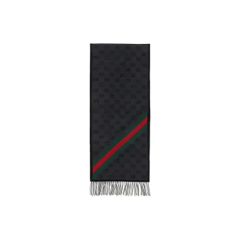 GUCCI GG Knit Scarves Unisex