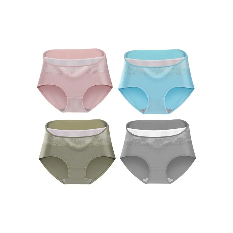 Disney Thickened And Fleece Lined 100% Cotton Underpants Women's 4 Pack-0