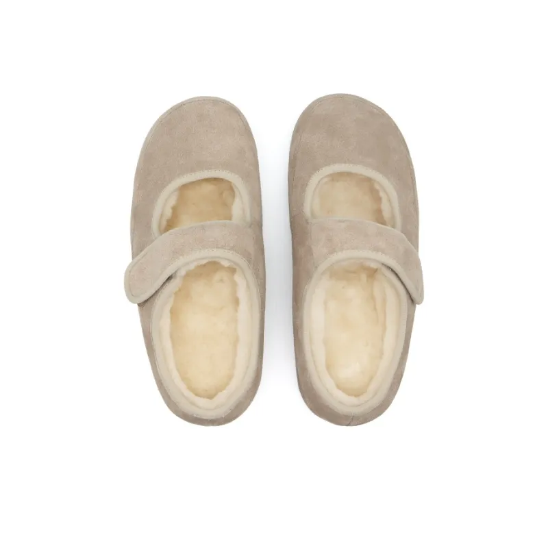 BEFFON Rubber Sole Abrasion Resistant Slip Resistant Wrap toe Slippers Women's-10