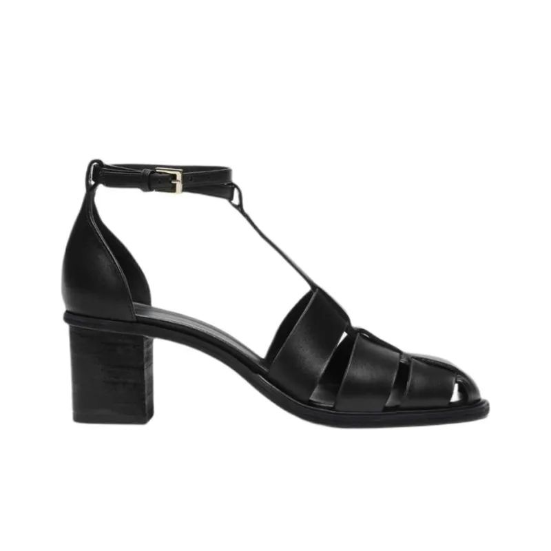 MaxMara Roman Sandals Women's Black-1