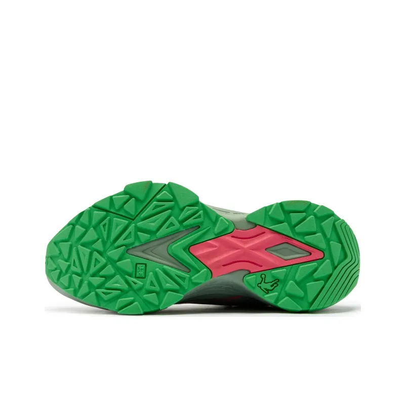 QIAODAN Light Cavalry Cushioning Anti-Slip Wear-Resistant Quick Dry Balance Rebound Low-Top Running Shoes Men's Green-9