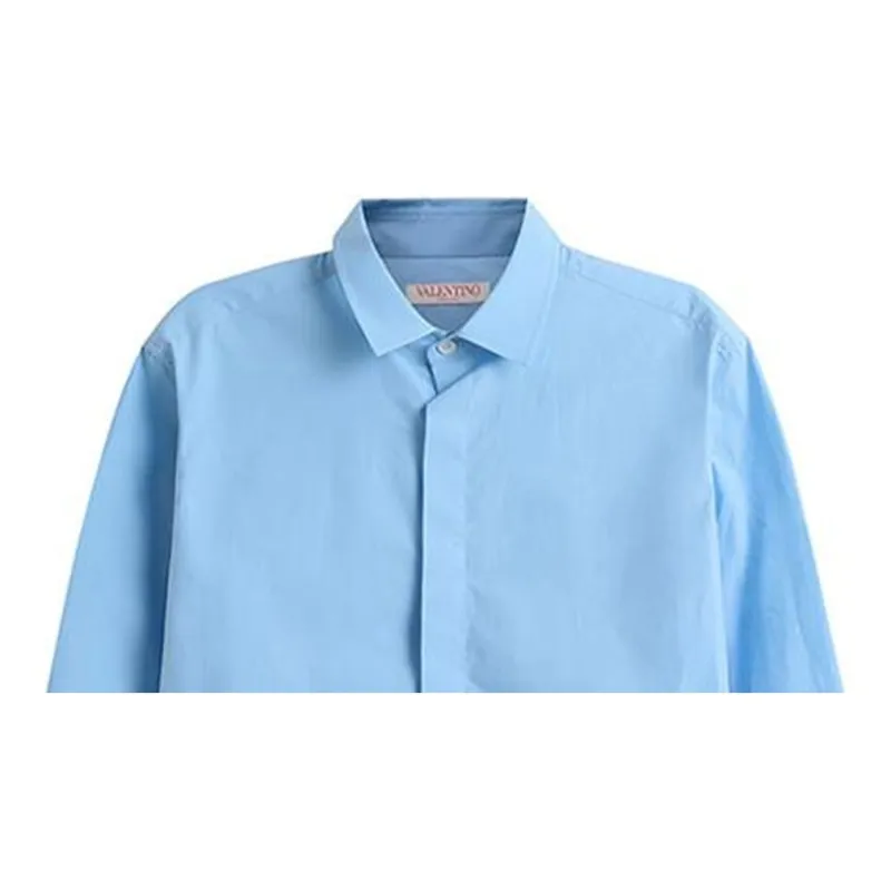 Valentino SS23 Shirt Men's Light Blue-3