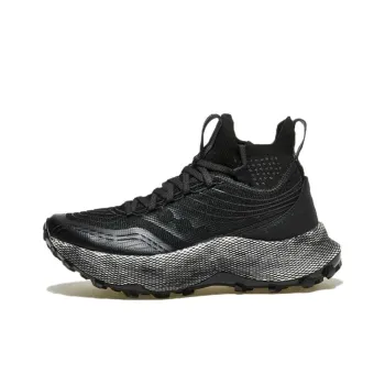 Saucony Endorphin Trail Mid Black Gravel