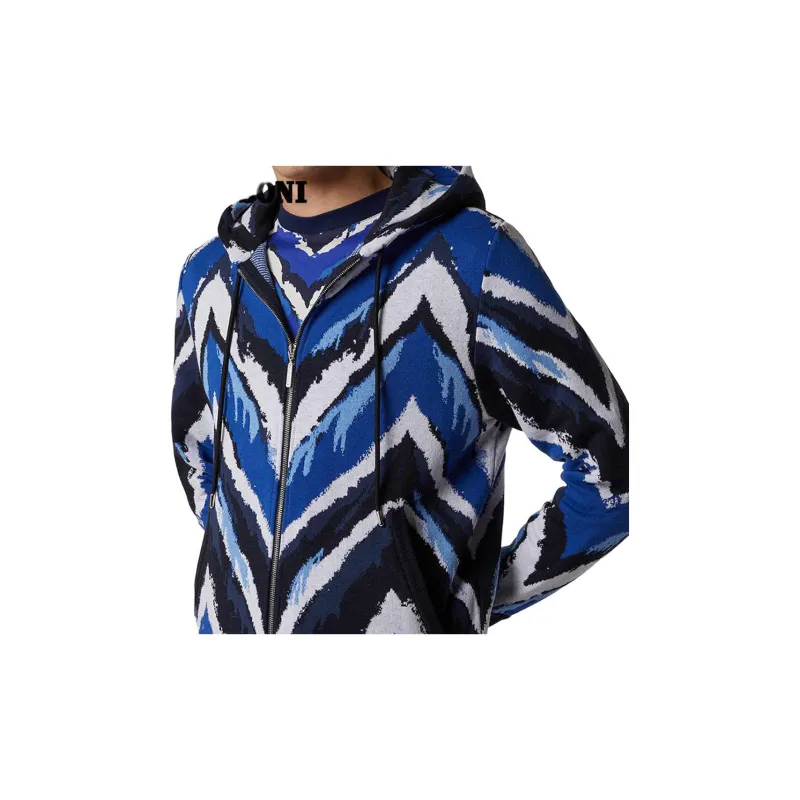 MISSONI FW23 Sweatshirt Unisex Blue-8