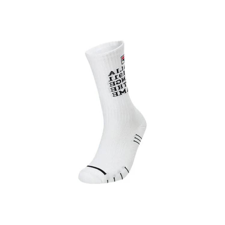 FILA Athletics Tennis Knee-High Socks Women's 1 Pack Jade White-0