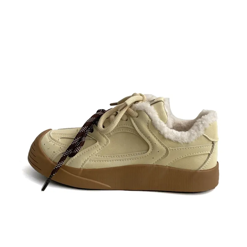 Than Than Me Anti-Slip And Wear-Resistant Breathable Low-Top Skateboard Shoes Women's-10