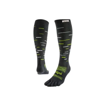 INJINJI Knee-High Socks Unisex 1 Pack Black
