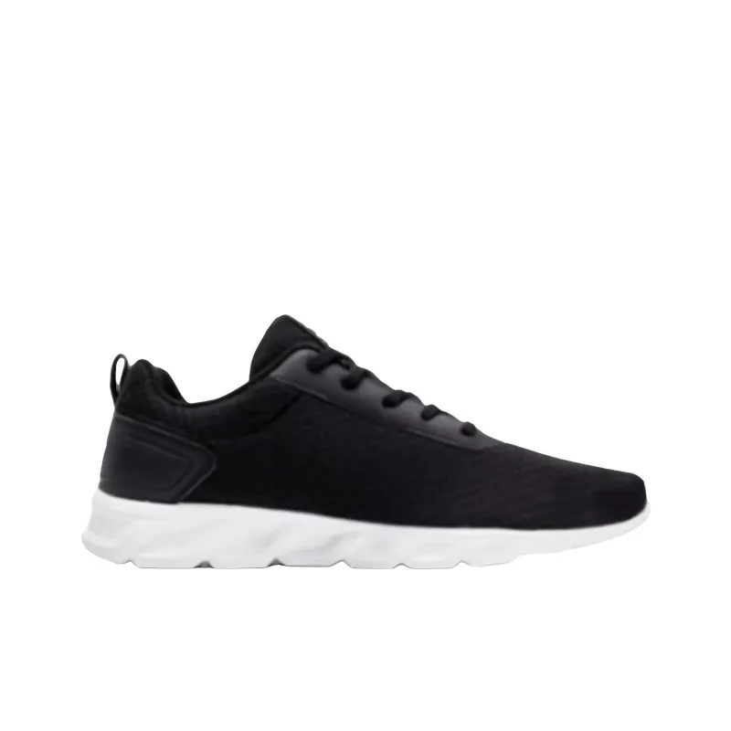 361° Breathable Lightweight Low-Top Running Shoes Men's Black White-1