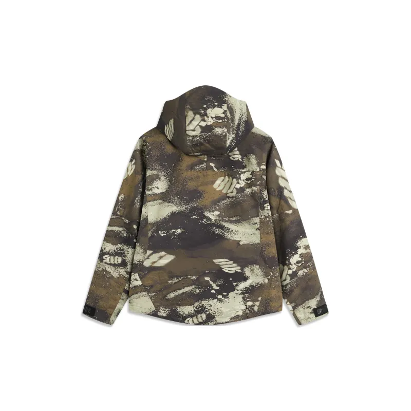 LiNing BadFive Trench Coat Men's Camouflage All Over Print-1
