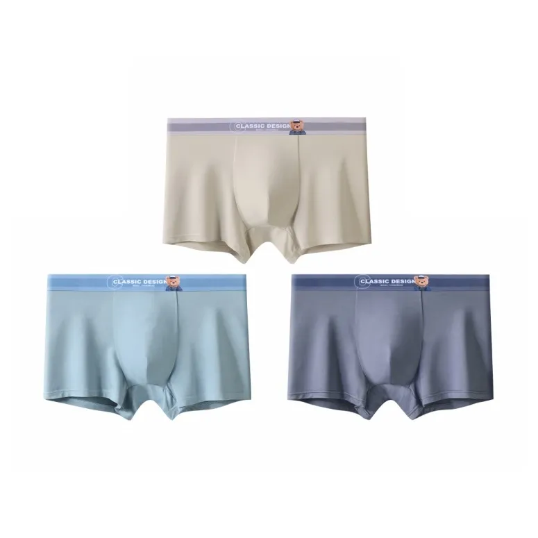 Qiao Ni Tong Underpants Men's 3 Pack-0