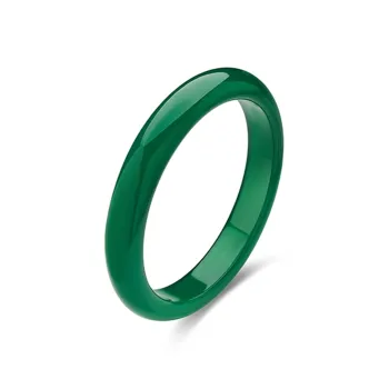 Emerald Chalcedony Bangles Women's