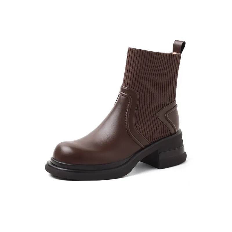 XIAOAJUE Ankle Boots 6cm Women's-10