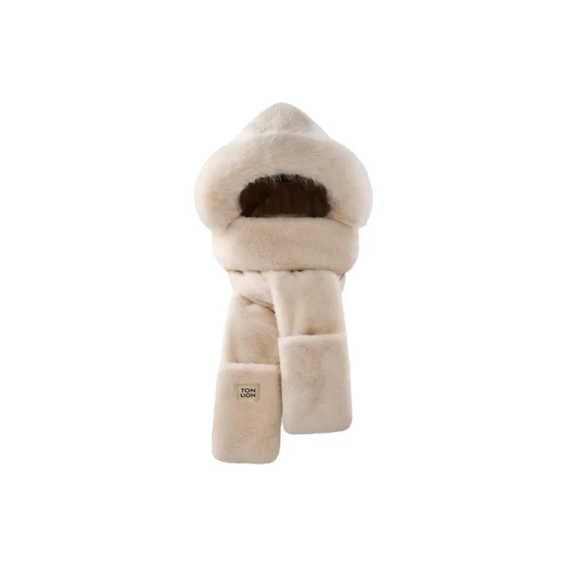 Tonlion Polyester Hoods & Plush Hats Unisex-0