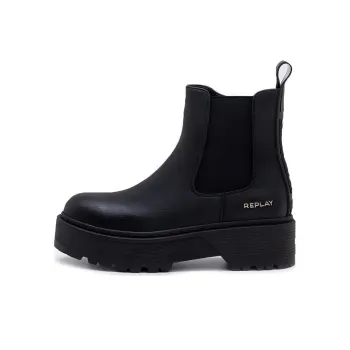 REPLAY Luisa Chelsea Short Chelsea Boots Women's Black