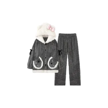 O'MESIK Pajama Set Women's Dark Gray