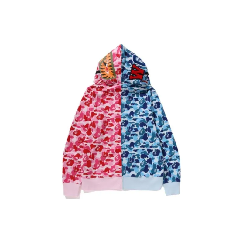 Bape Abc Camo Separate Shark Full Zip Hoodie-6