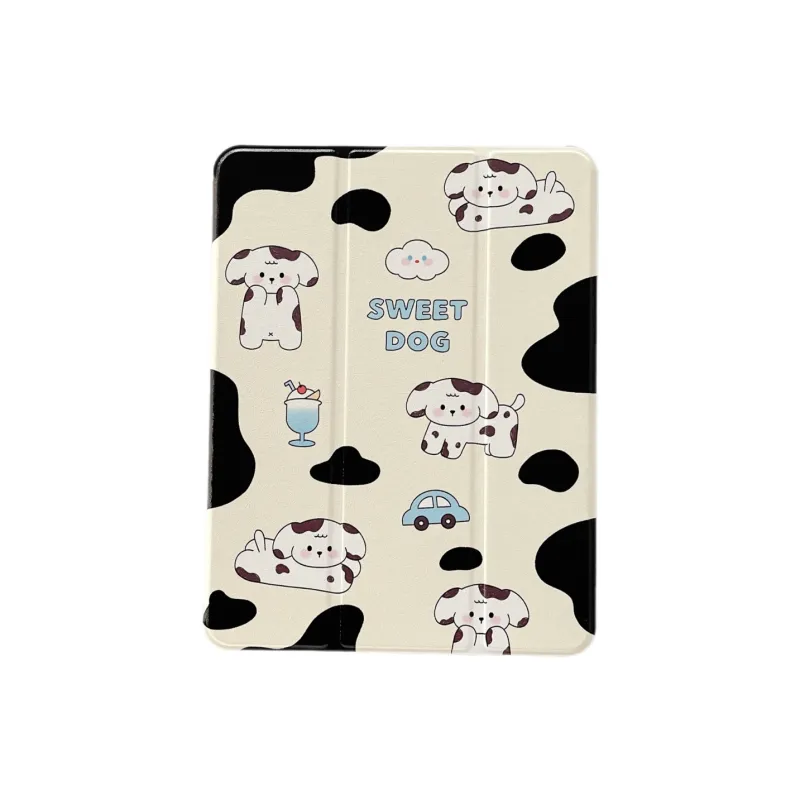 Koman TPU Material Cute Spot Puppy For Apple IpadproAir 11/10/13 Inches Tablet Protective Cases-0