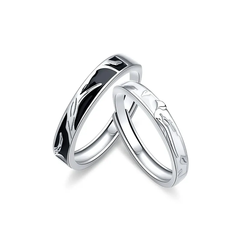 ZOKS S999 Fine Silver Rings Unisex-0