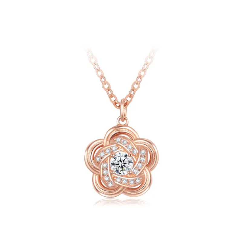 CHIEMOT S925 Silver Collarbone Chain Women's-2