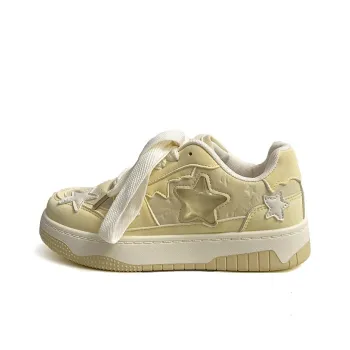 Than Than Me Anti Slip And Wear Resistant Breathable Low Top Skateboard Shoes Women's