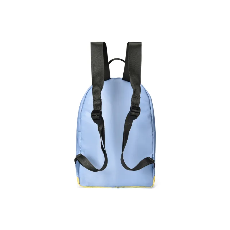 DRACONITE Polyester Student Backpack Unisex Beige-8