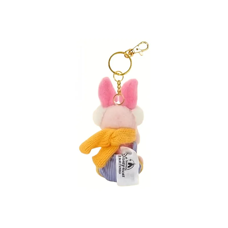 Disney 2023 Winter Day Winnie The Pooh And Friends Collection Piglet Dolls Plush Pendant Regular Height-1
