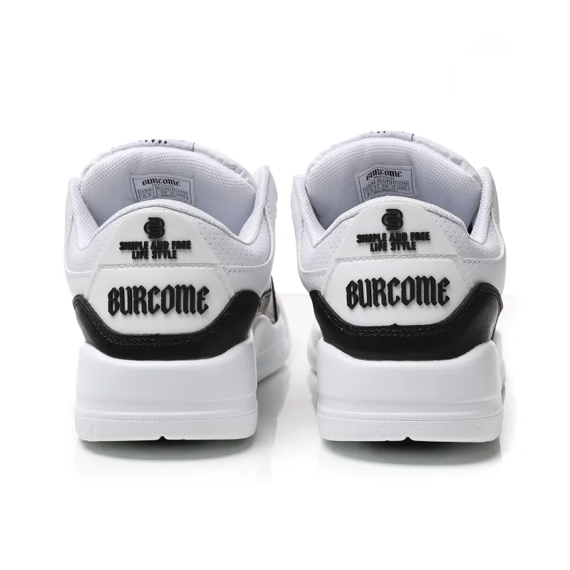 DD&OO Coverage Slip Resistant Waterproof Low Top Skateboard Shoes Unisex White Blue-10