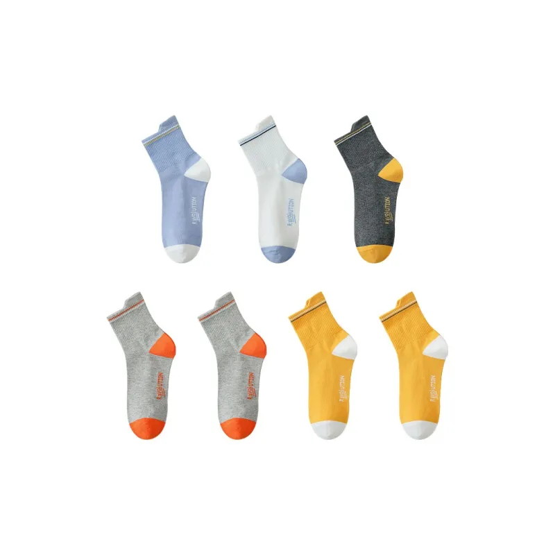 BONAS Mid-Calf Socks Men's Combo Set-28