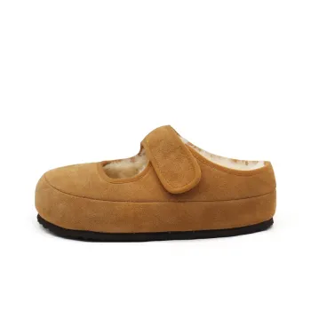 BEFFON Rubber Sole Abrasion Resistant Slip Resistant Wrap toe Slippers Women's